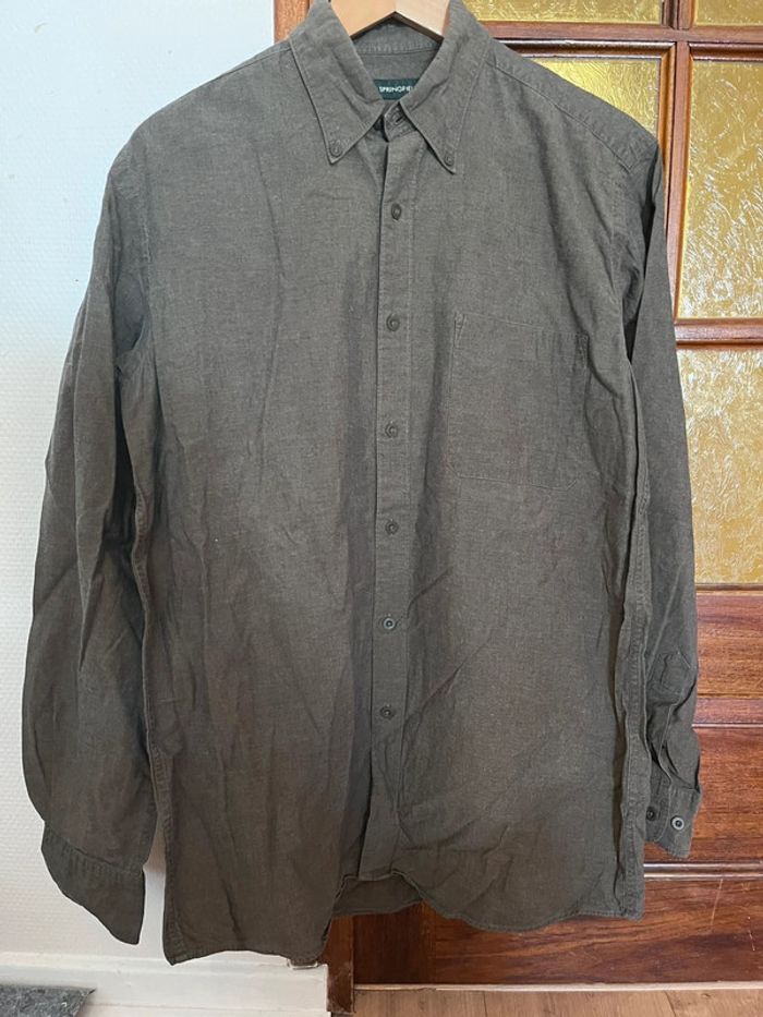 Chemise unie Springfield taille M