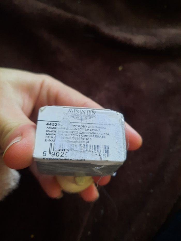 Petit ourson date anniversaire naissance céramique - photo numéro 2