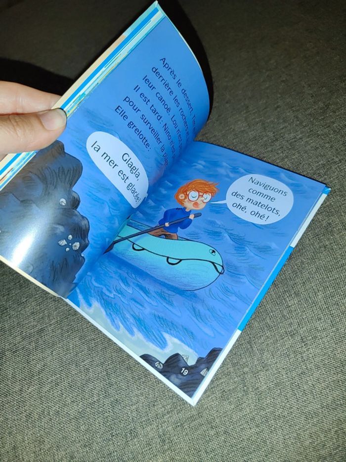 Livre les animaux de Lou - courage petit marin - photo numéro 4