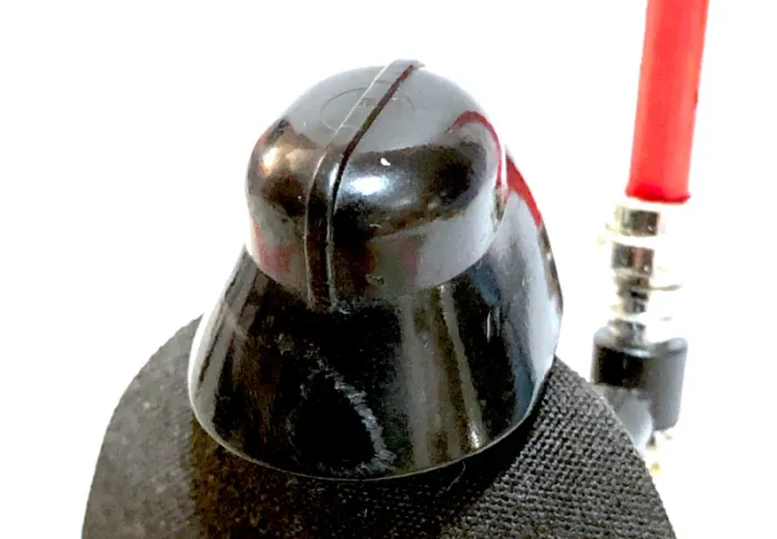 LEGO Star Wars episode V - Darth Vader, light gray head - photo numéro 10