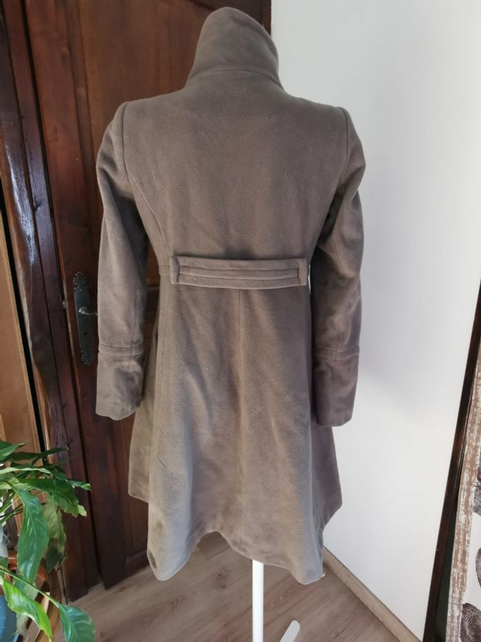 Manteau marron clair Zapa - photo numéro 8