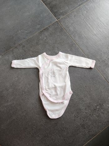 Bodie manches longues Petit Bateau 1 mois