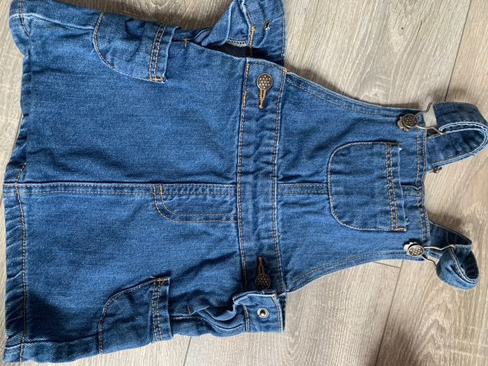 Robe salopette jean