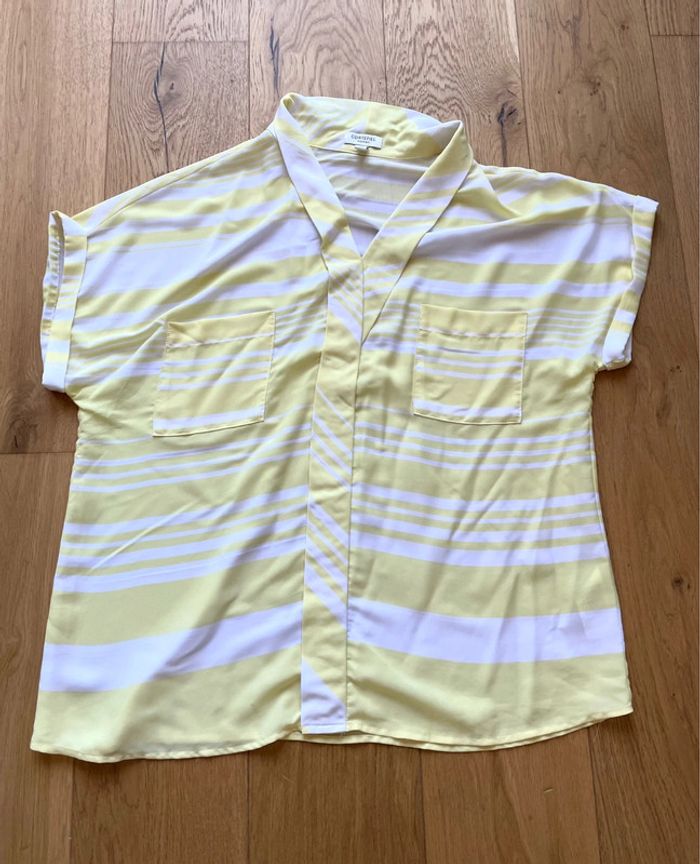 Blouse Cortefiel taille L - photo numéro 4
