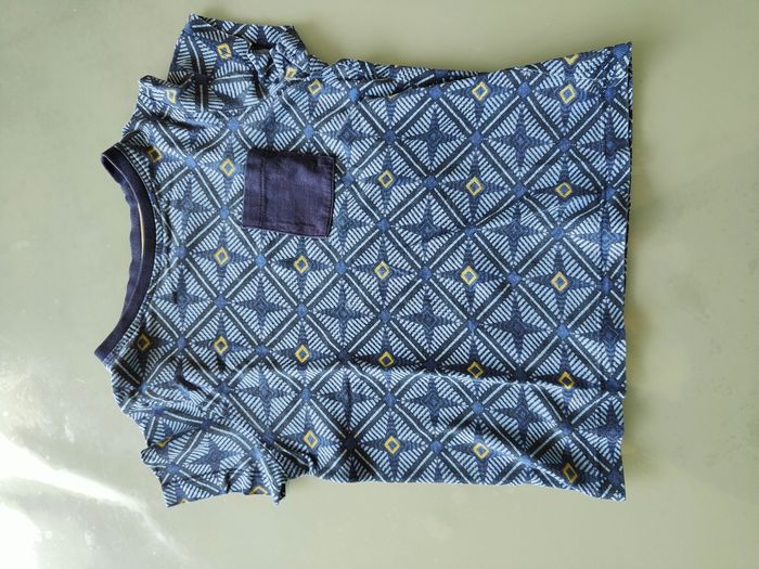 T-shirt bleu in extenso 3 ans
