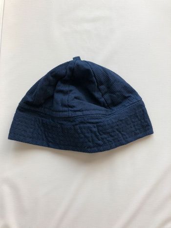 Bonnet chapeau bébé marine