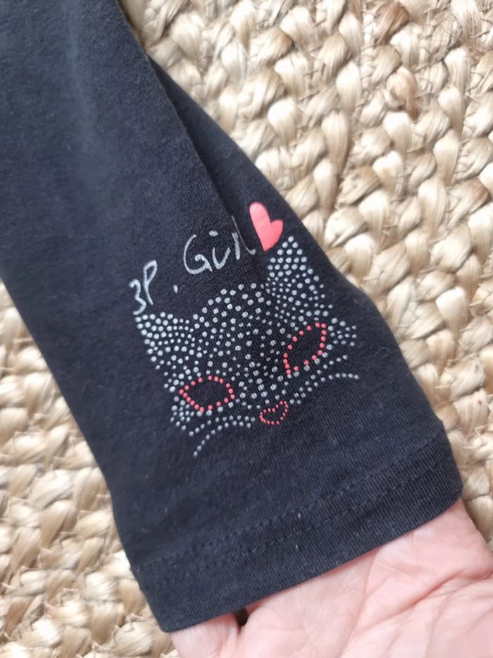 Legging noir 3 pommes 3 ans - photo numéro 2