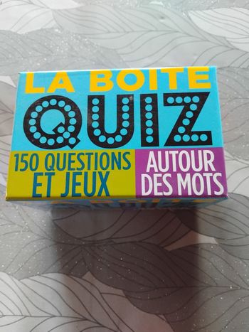 La boîte quiz