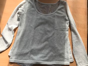 Pull blanc femme T38