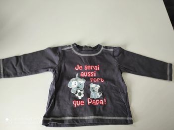 T shirt 12 mois