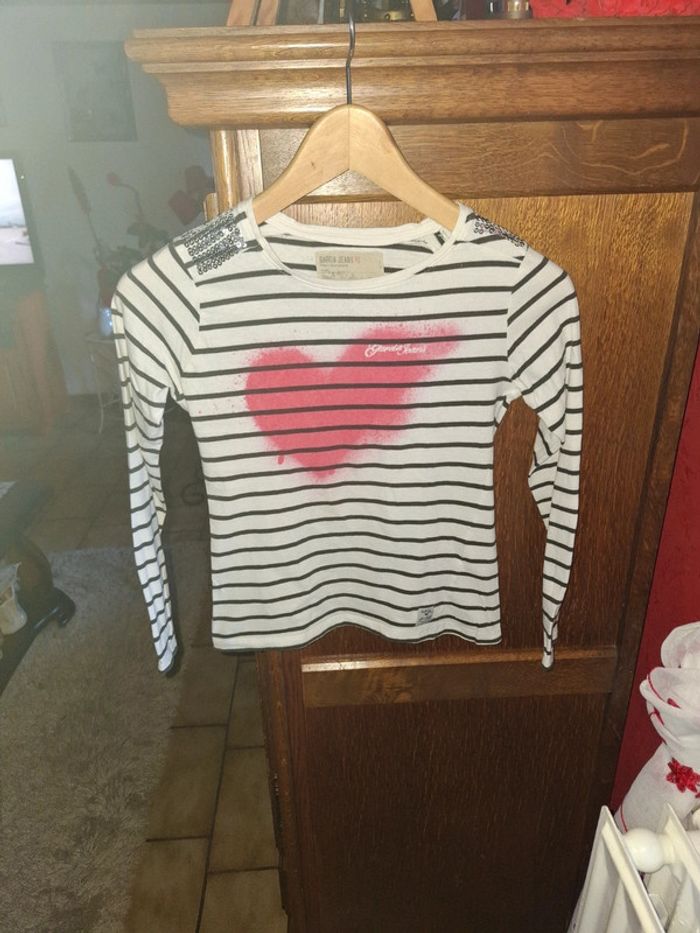 Tee-shirt manche longue fille