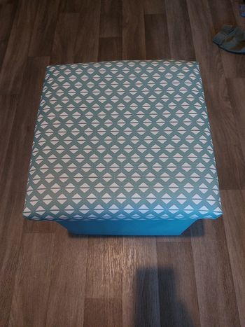 Pouf de rangement 32x32