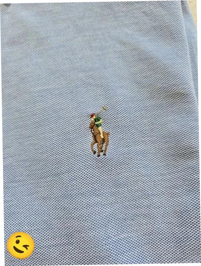 Chemise Ralph Lauren manche longue Taille L bleu Homme Men CHE30 - photo numéro 2