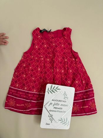 Robe bébé fille 12 mois