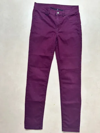 Pantalon violet femme taille 40 calzedonia