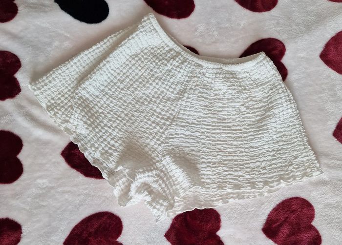 Short blanc 10 ans