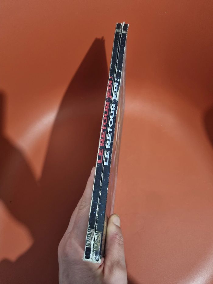 lot de 2 livres du film le retour du jedi avec défaut - photo numéro 4