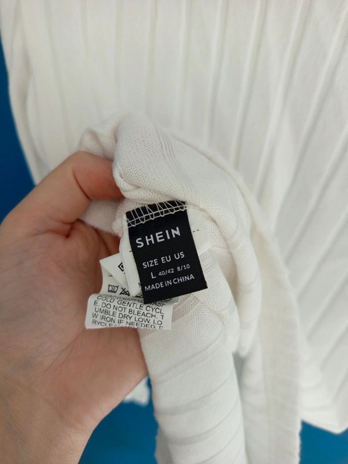 Pull shein blanc - photo numéro 3