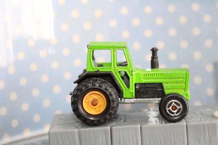 Majorette tracteur agricole vert - photo numéro 6