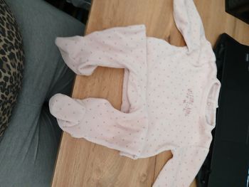 Pyjamas velour rose kiabi