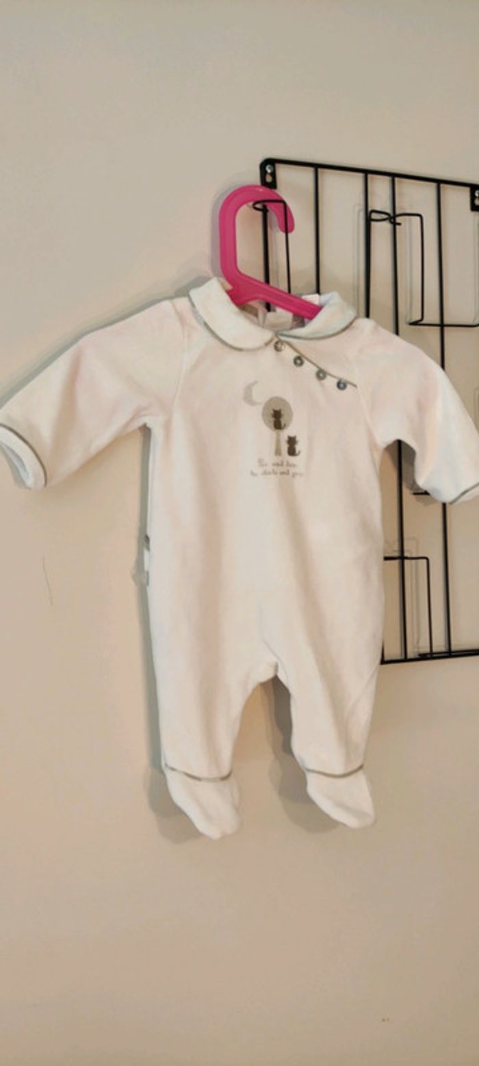 Grenouillère bébé avec des manches longues - photo numéro 2
