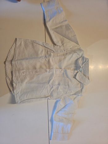 Chemise manche longue blanche