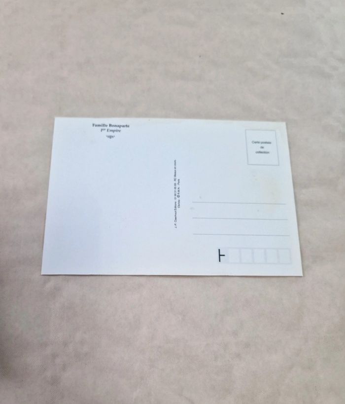 Carte postale RMN Famille Bonaparte 1er Empire avec cadre - photo numéro 3