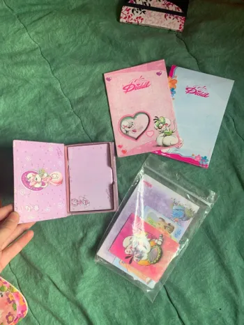 Bloc diddl + boire avec carnet de feuille