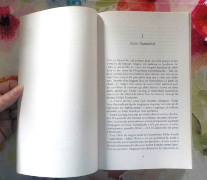 L'HOTEL NANTUCKET d'Elin HILDERBRAND Ed. France Loisirs - photo numéro 6