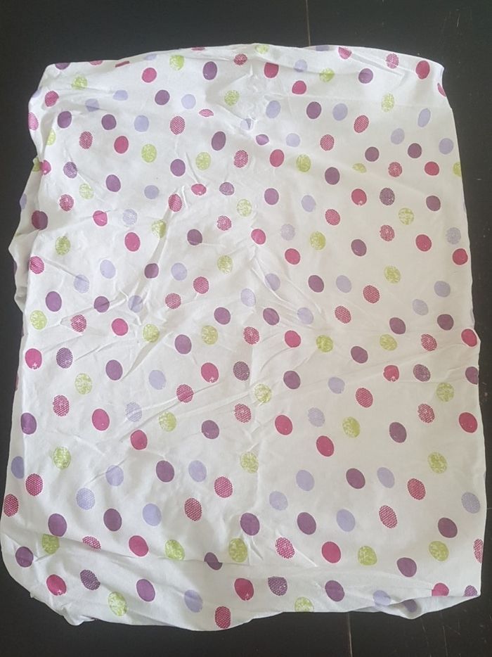 Ensemble tour de lit + couverture + drap housse - photo numéro 3