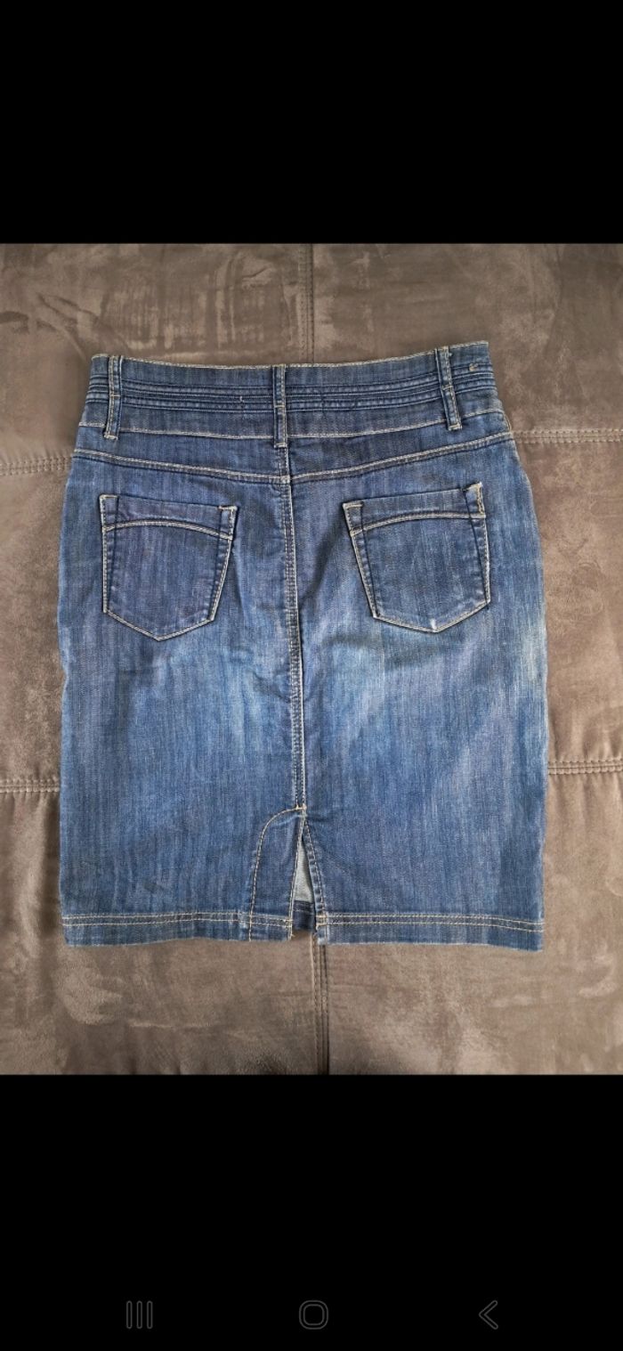 Jupe en jean Softy denim - photo numéro 3