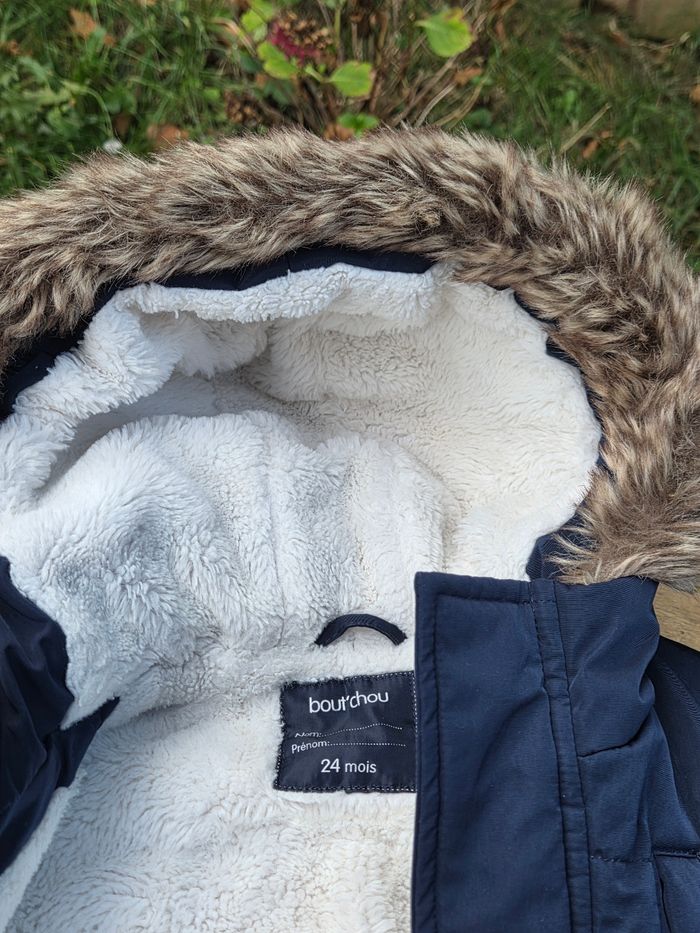 Manteau /Doudoune bleu bout’chou - photo numéro 3