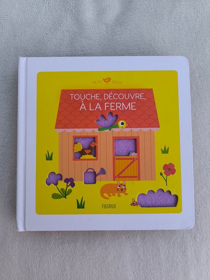 Livre Touche, découvre à la ferme Fleurus - photo numéro 2