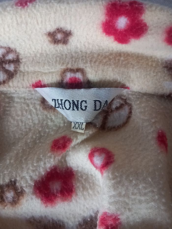 Veste pyjama toute douce Zhong Da XXL - photo numéro 4
