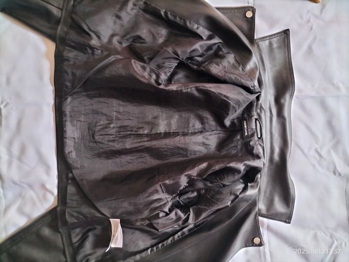 Veste simili cuir noir - photo numéro 9