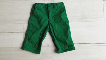 Vêtement garçon short bermuda vert 4 ans