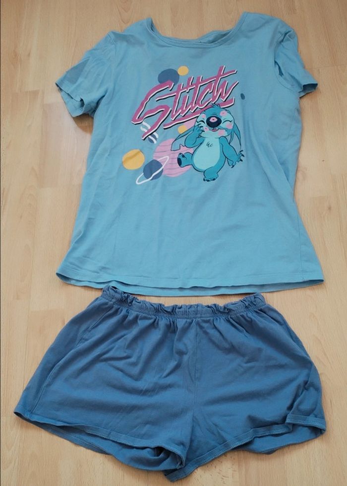 Pyjama short stitch