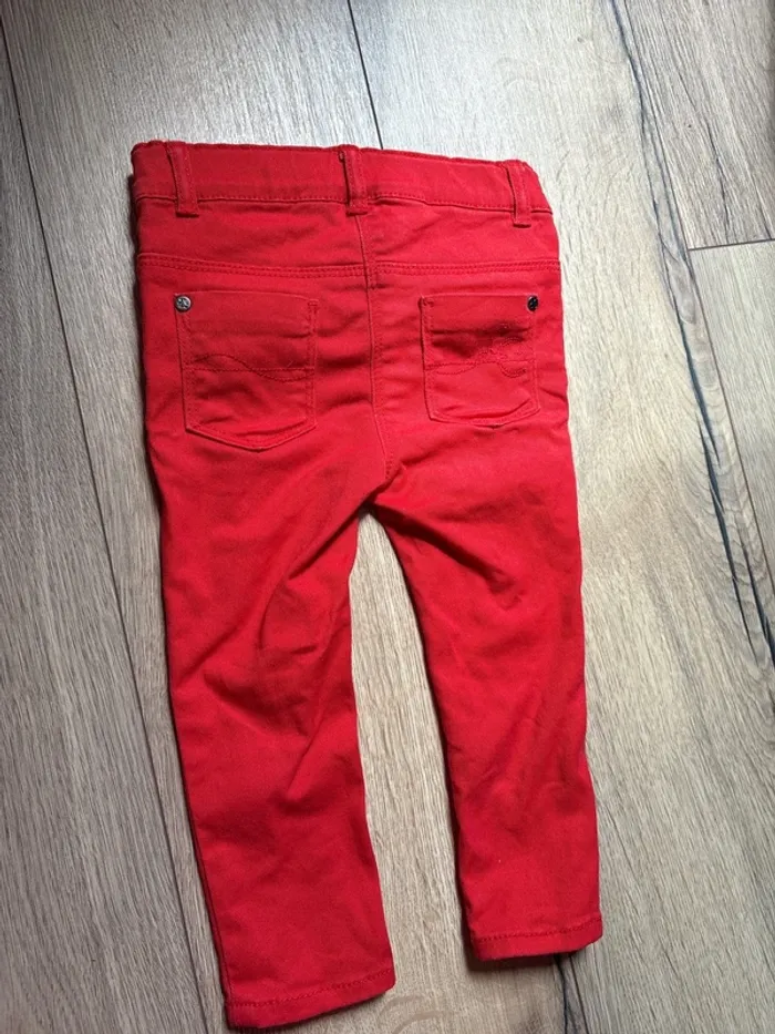 Jeans rouge - photo numéro 3