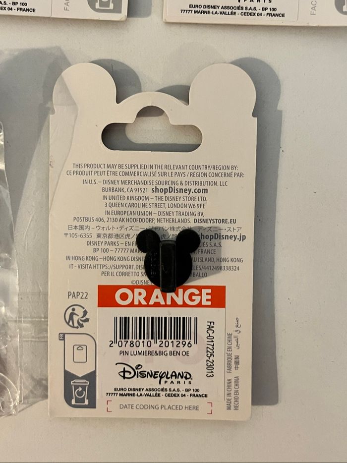 Lot 5 pin’s Disney la belle et la bête - photo numéro 5