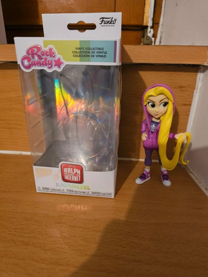 Figurines rock candy /princesse tiana et raiponce disney - photo numéro 7