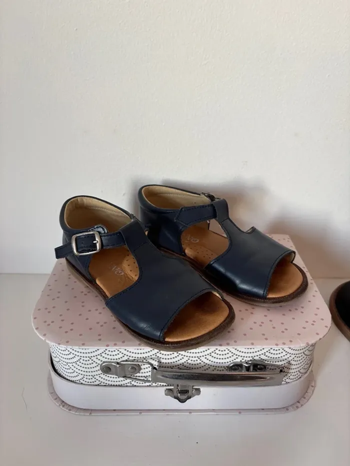 Chaussure panyno bleu marine