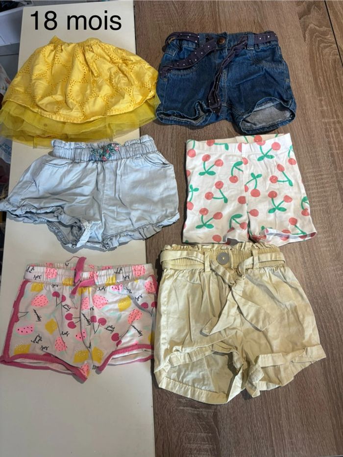 Short / jupe 18 mois