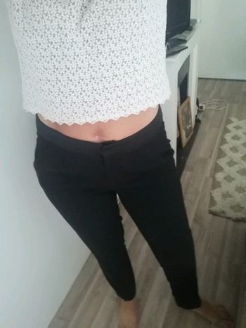 Pantalon noir Etam habillé 38