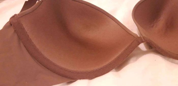 Soutien  gorge marron  clair rembourré T90C - photo numéro 3