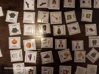 MEMORY HALLOWEEN en anglais