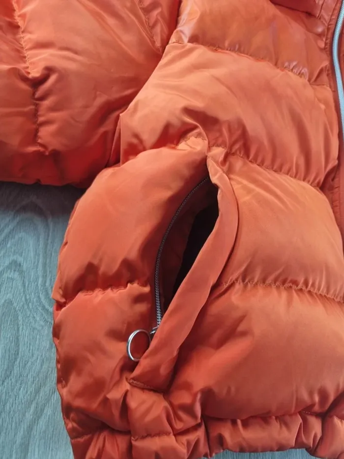 Doudoune Sweet Pants orange Femme Taille L - photo numéro 7