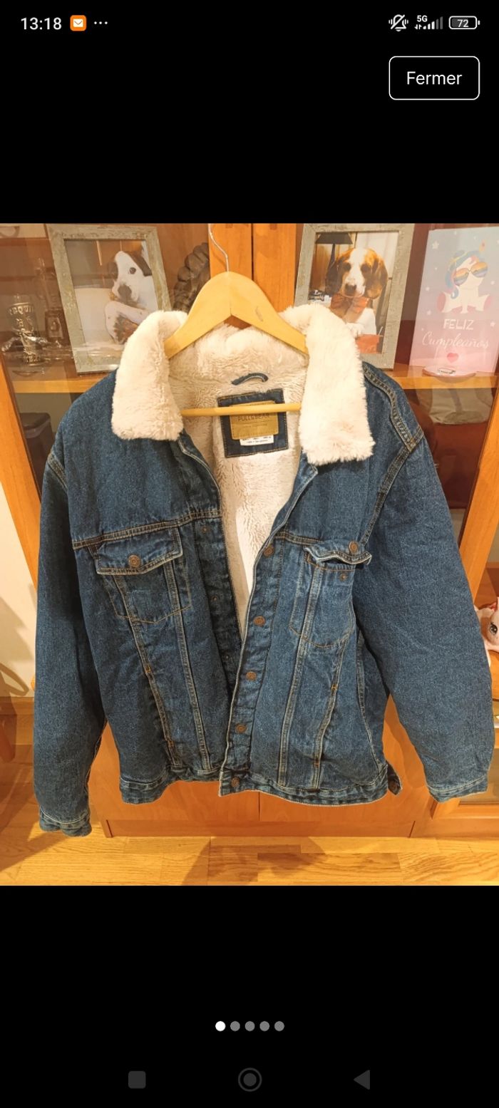 Veste en jeans mouloute