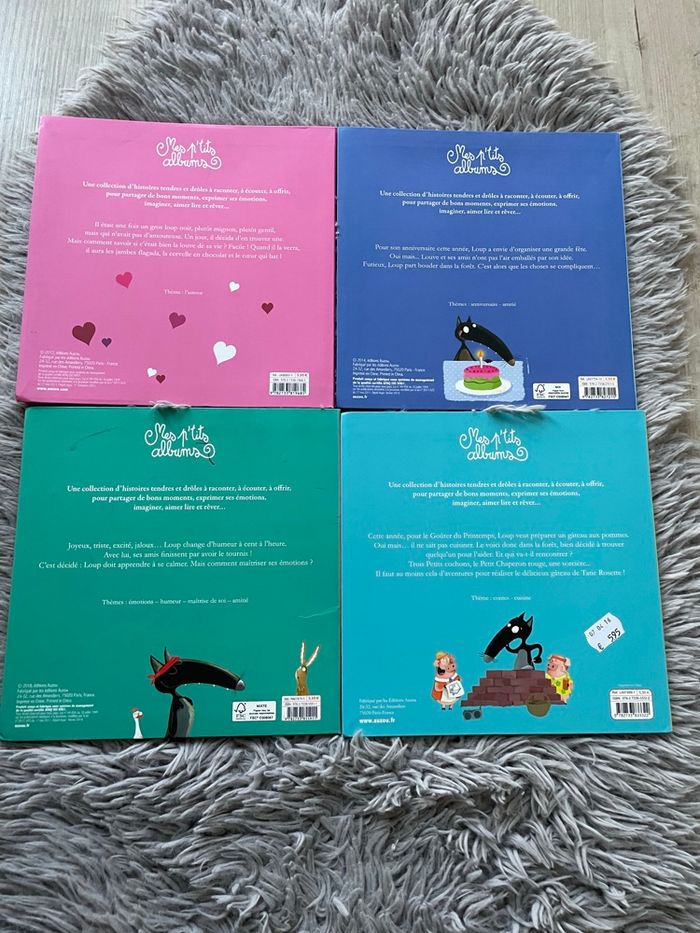 Lot de 4 livres Le loup - Auzou - photo numéro 2