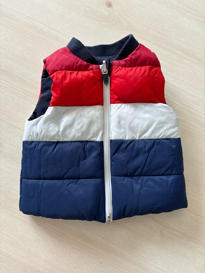 Doudoune sans manche réversible JACADI mois Achat occasion