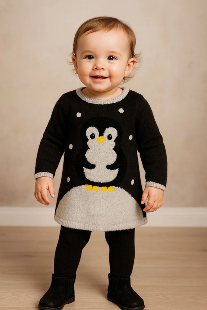 Robe pull pingouin Gémo